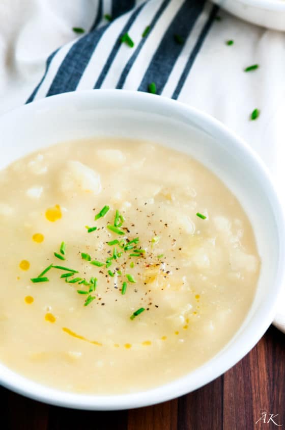 Healthy and Hearty Potato Leek Soup - Aberdeen's Kitchen