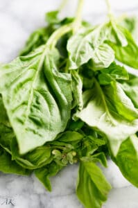 Summertime Basil Watermelon and Goat Cheese Salad