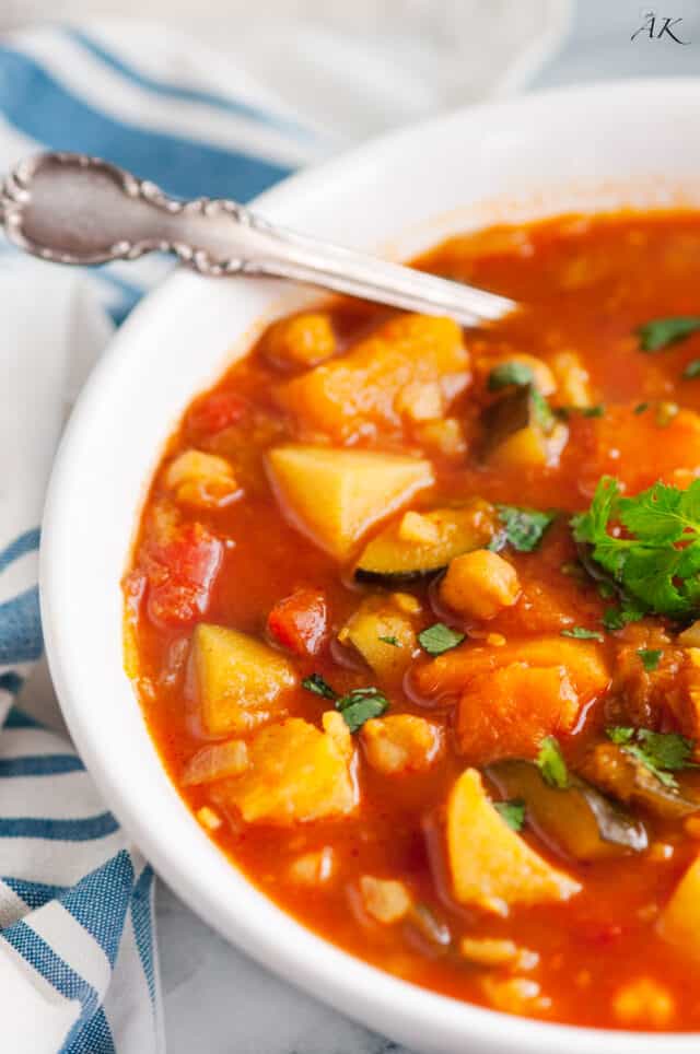 Moroccan Butternut Squash Stew - Aberdeen's Kitchen