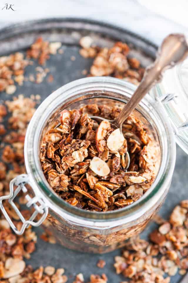 Vanilla Almond Granola - Aberdeen's Kitchen