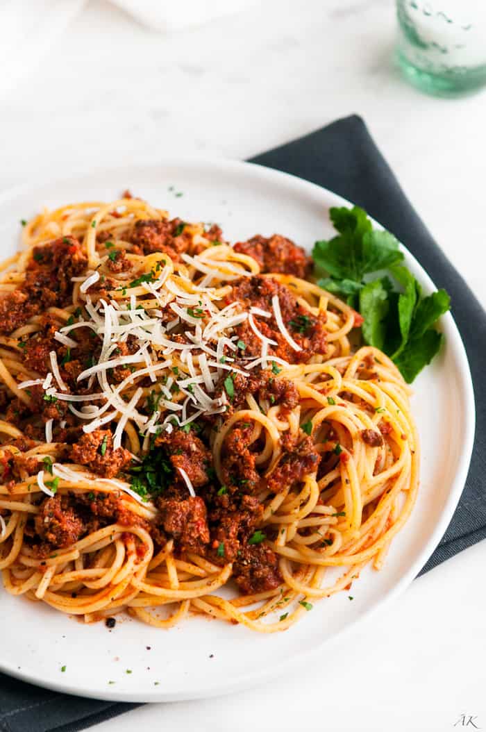 Simple Spaghetti Beef Sauce - Aberdeen's Kitchen