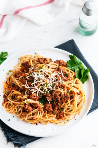 Simple Spaghetti Beef Sauce - Aberdeen's Kitchen