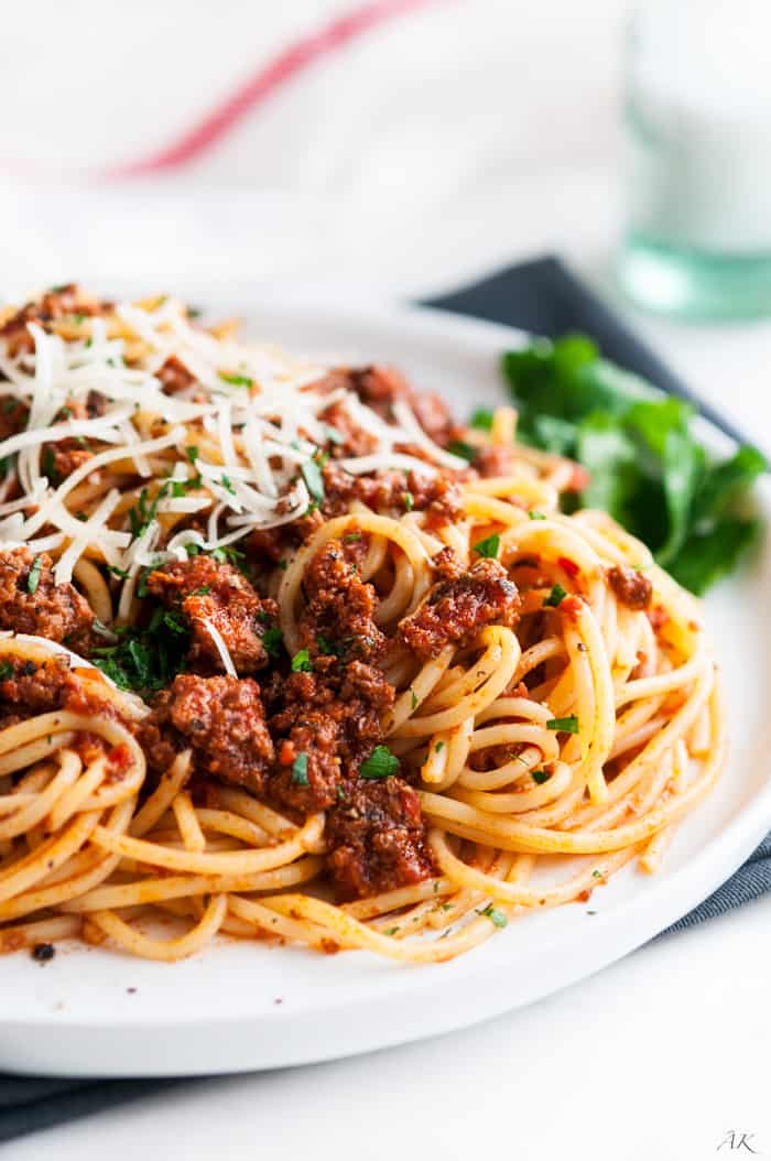 Simple Spaghetti Beef Sauce - Aberdeen's Kitchen