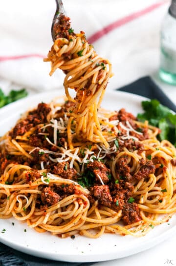 Simple Spaghetti Beef Sauce - Aberdeen's Kitchen