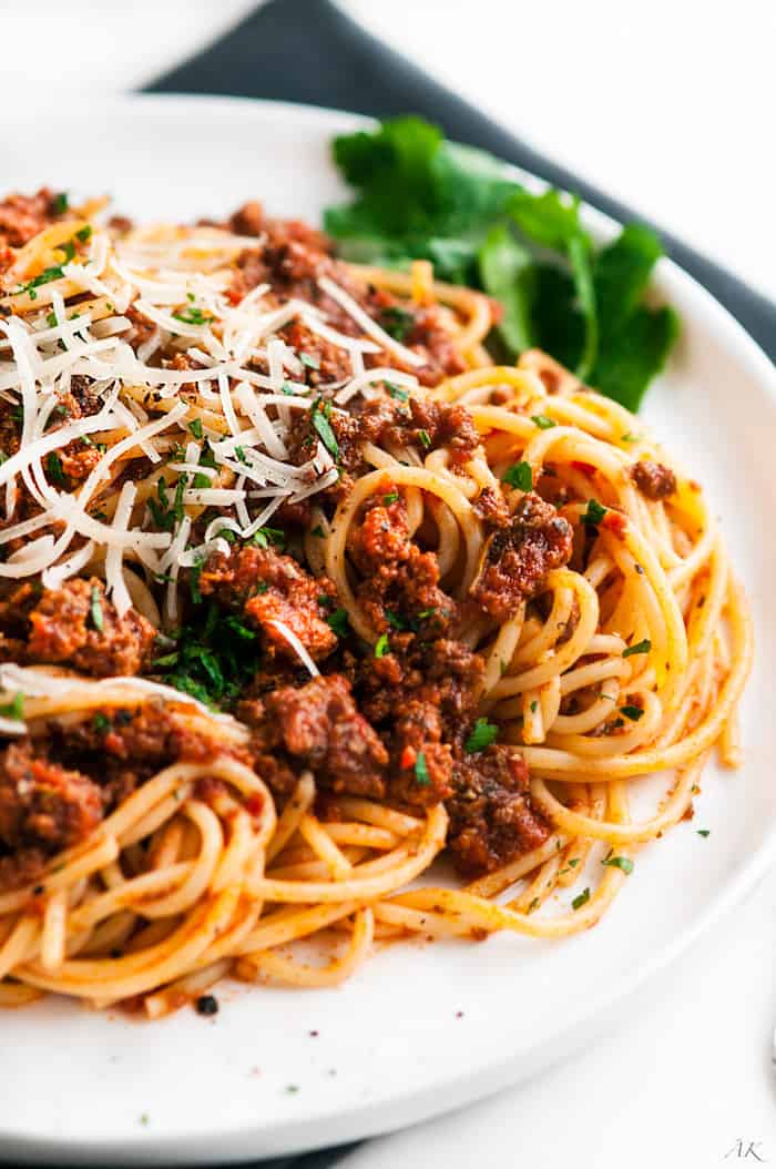 Simple Spaghetti Beef Sauce - Aberdeen's Kitchen