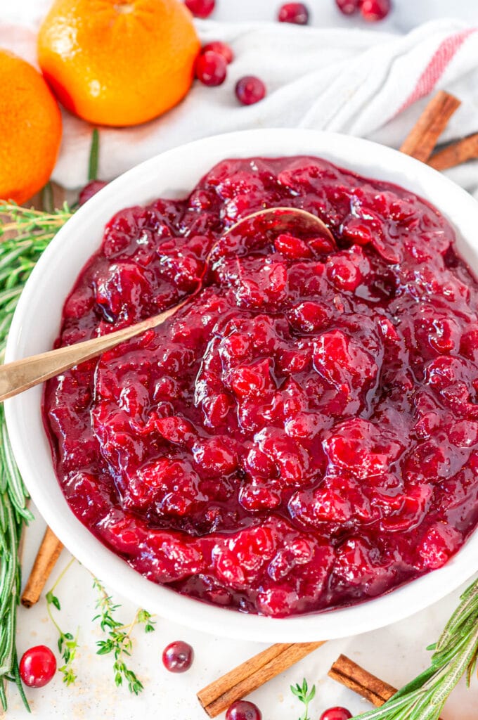 Holiday Orange Cranberry Sauce - Aberdeen's Kitchen