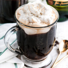 Boozy Irish Coffee with Baileys - Hip Hip Gourmet