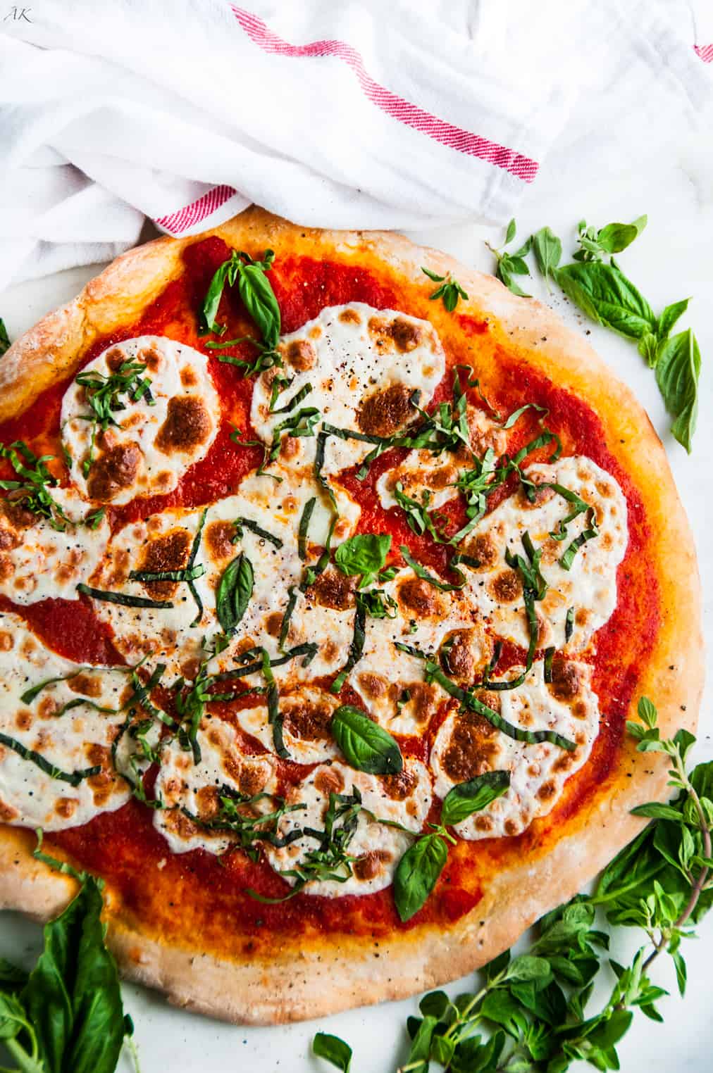Margherita Pizza Recipes In a large saute pan over medium heat, add 2 ...