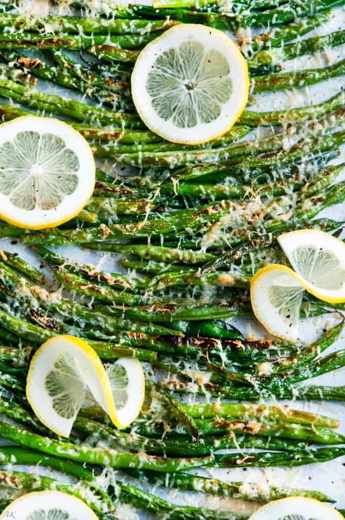 10 Minute Lemon Garlic Parmesan Green Beans Aberdeen S Kitchen