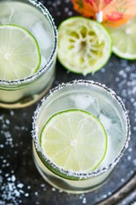 Classic Margaritas On The Rocks | aberdeenskitchen.com