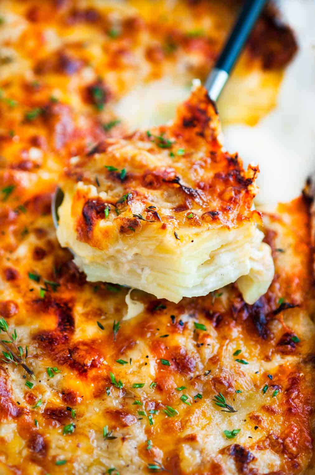 Skinny Scalloped Potatoes - Aberdeen's Kitchen