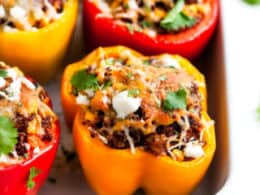 Southwest Quinoa Stuffed Bell Peppers Aberdeen S Kitchen