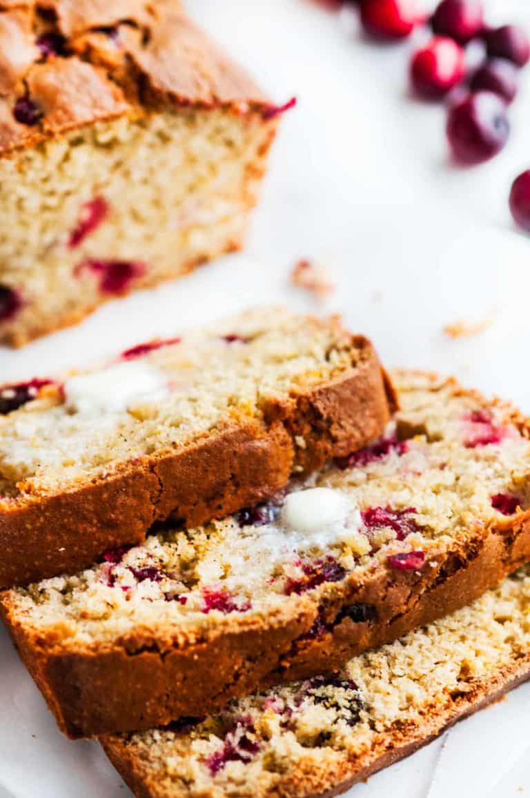 Holiday Orange Cranberry Bread - Aberdeen's Kitchen