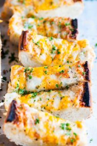 Three Cheese Garlic Herb Bread | aberdeenskitchen.com