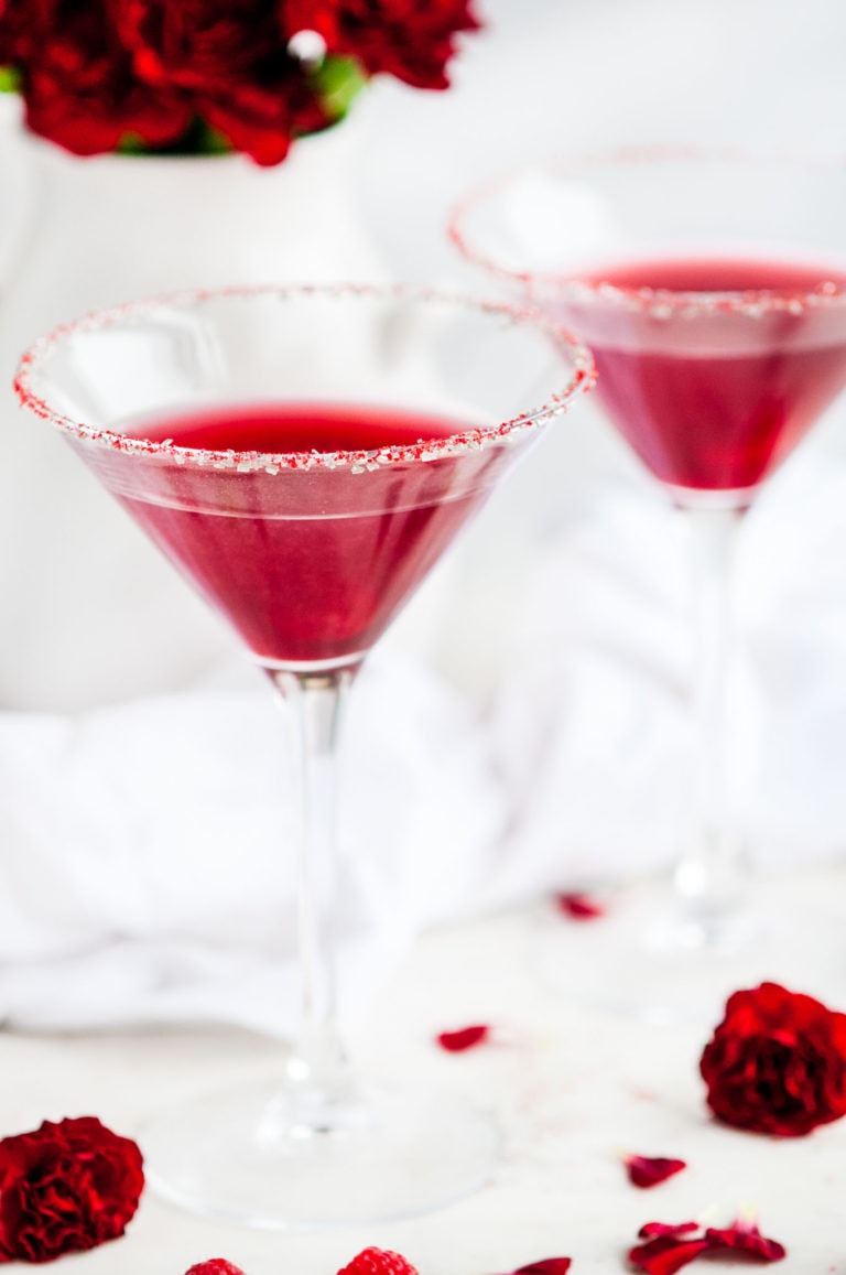 Raspberry Lemon Drop Cocktail - Aberdeen's Kitchen