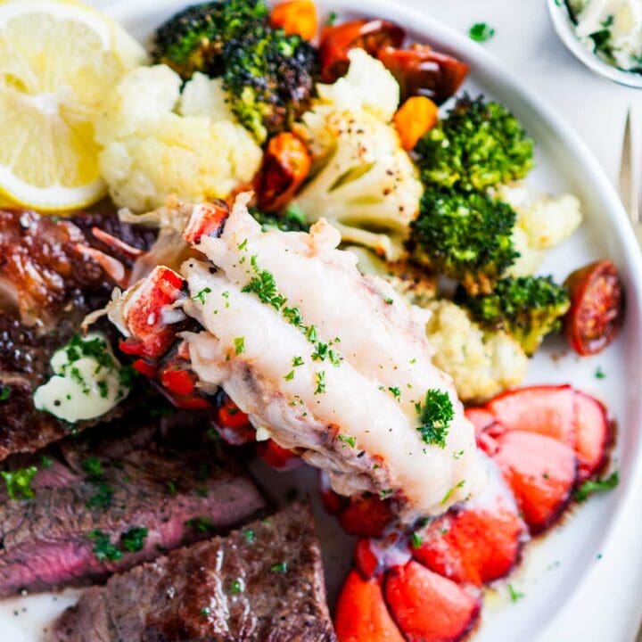 Surf And Turf Steak And Lobster Tail For Two Aberdeens Kitchen 