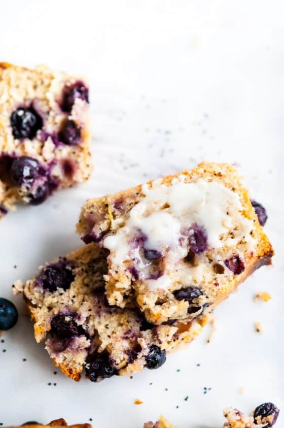 Lemon Blueberry Poppy Seed Bread - Aberdeen's Kitchen