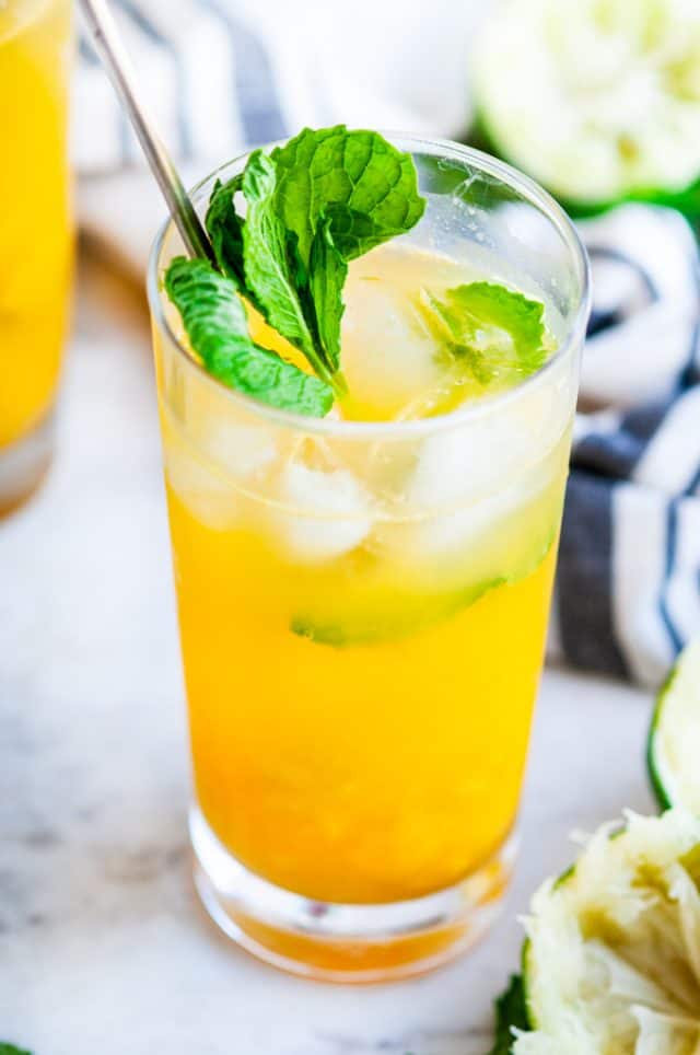 Summertime Fresh Mint Mango Mojito - Aberdeen's Kitchen