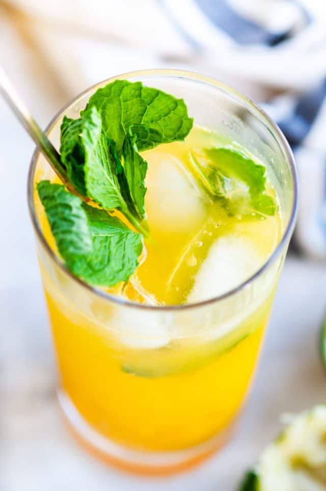 Summertime Fresh Mint Mango Mojito - Aberdeen's Kitchen