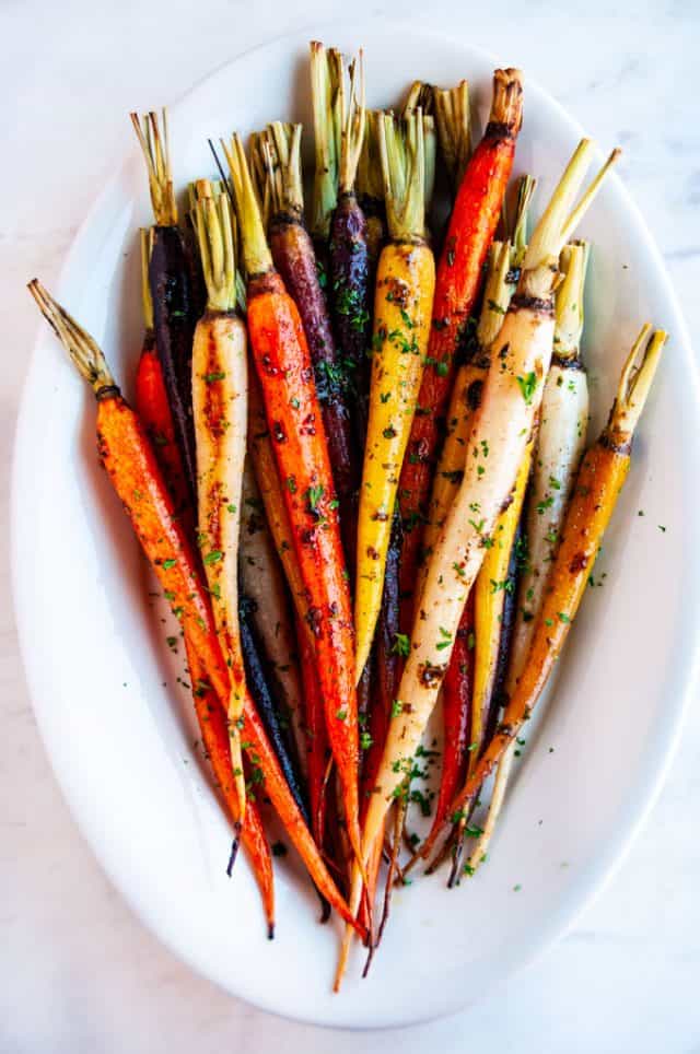 Honey Garlic Roasted Carrots - Aberdeen's Kitchen