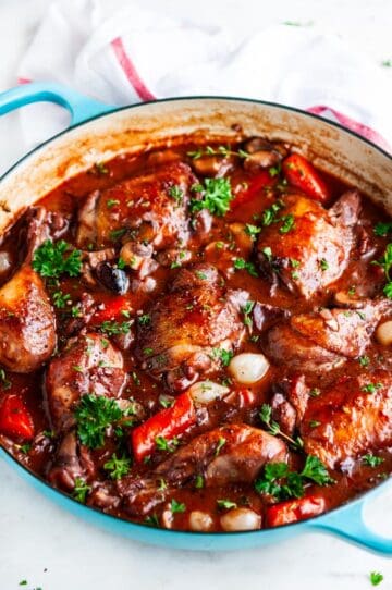 Julia Child's Coq au Vin - Aberdeen's Kitchen