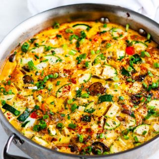 Loaded Veggie Frittata - Aberdeen's Kitchen