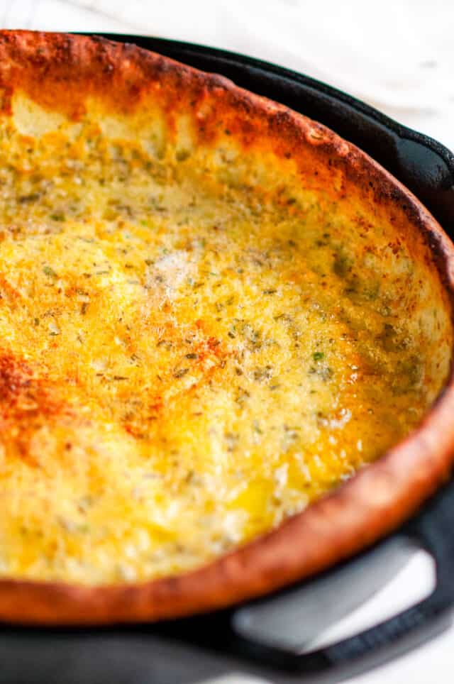 Savory Herb Cheddar Dutch Baby - Aberdeen's Kitchen