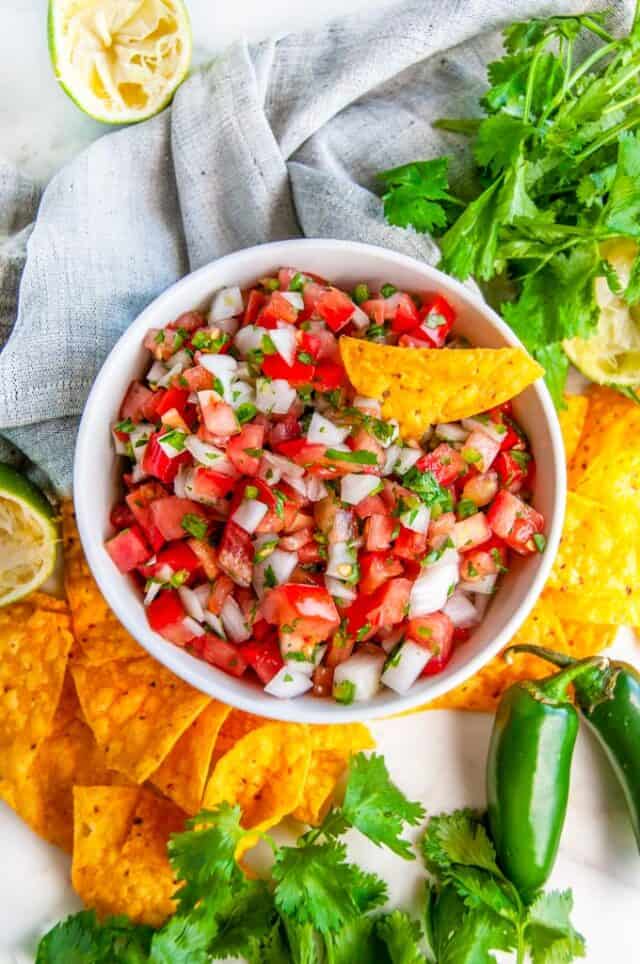 Classic Pico de Gallo Salsa - Aberdeen's Kitchen