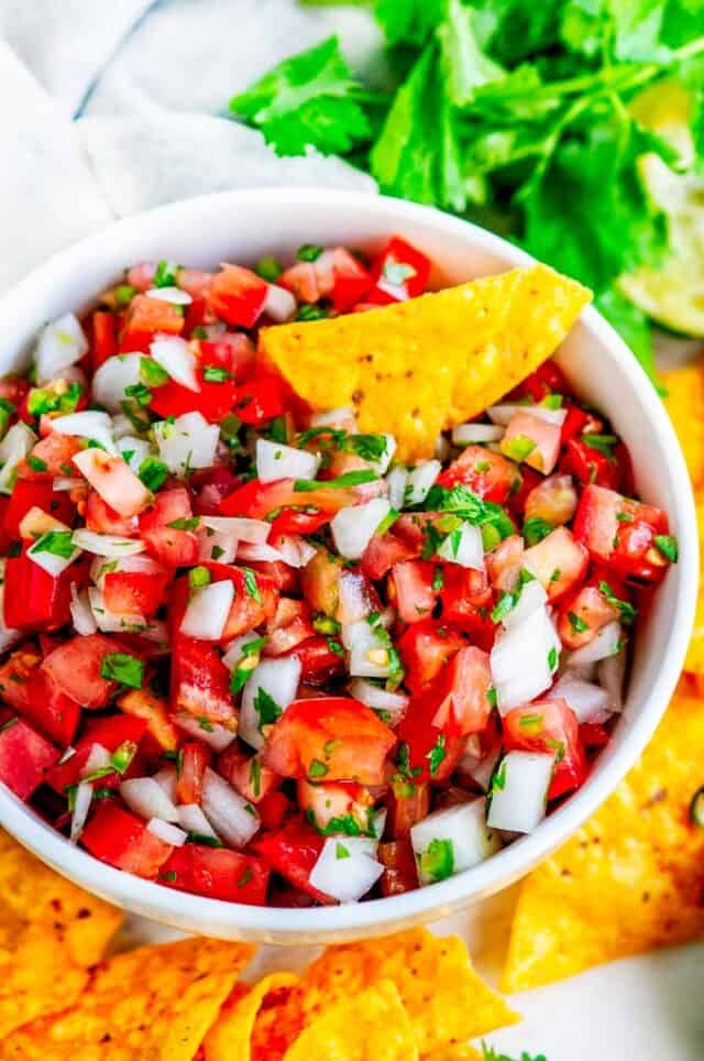 Classic Pico de Gallo Salsa - Aberdeen's Kitchen