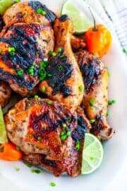 Grilled Jamaican Jerk Chicken - Aberdeen's Kitchen