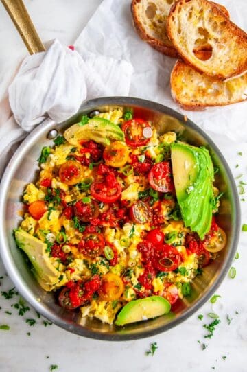 California Breakfast Egg Scramble - Aberdeen's Kitchen