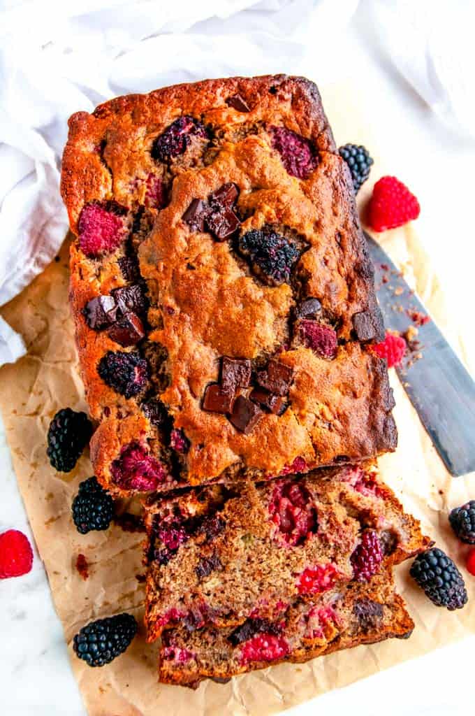 Chocolate Chunk Berry Banana Bread-1 - Aberdeen's Kitchen