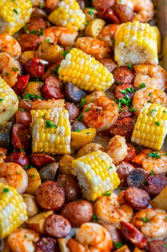 Sheet Pan Shrimp Boil (Video) - Aberdeen's Kitchen