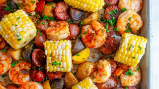 Sheet Pan Shrimp Boil