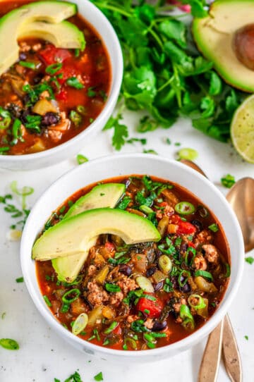 One Pot Turkey Chili - Aberdeen's Kitchen