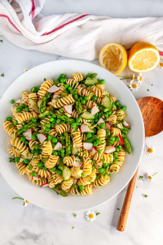 Springtime Vegetable Pasta Salad - Aberdeen's Kitchen