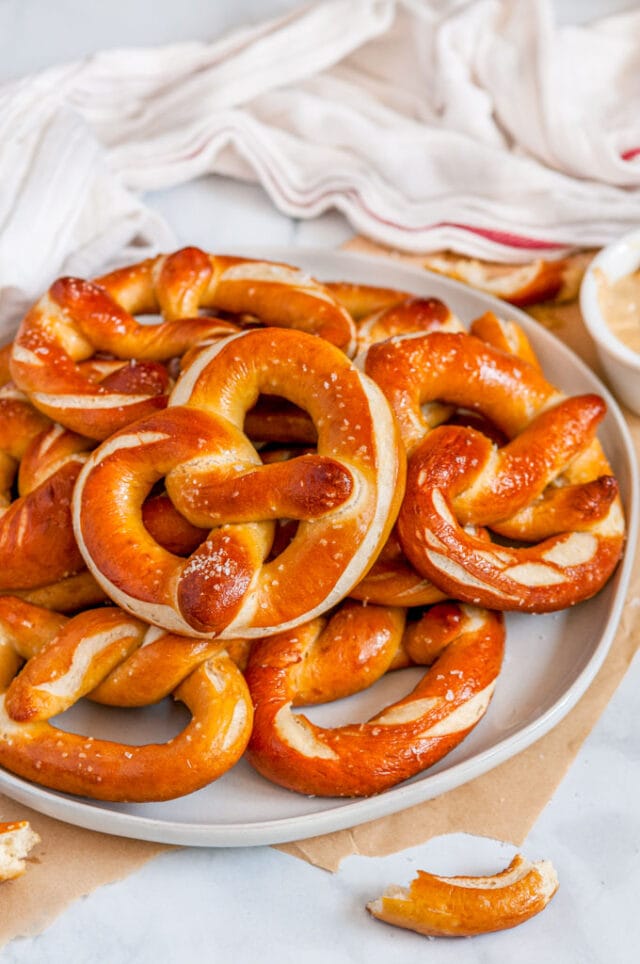 Homemade Buttery Soft Pretzels - Aberdeen's Kitchen