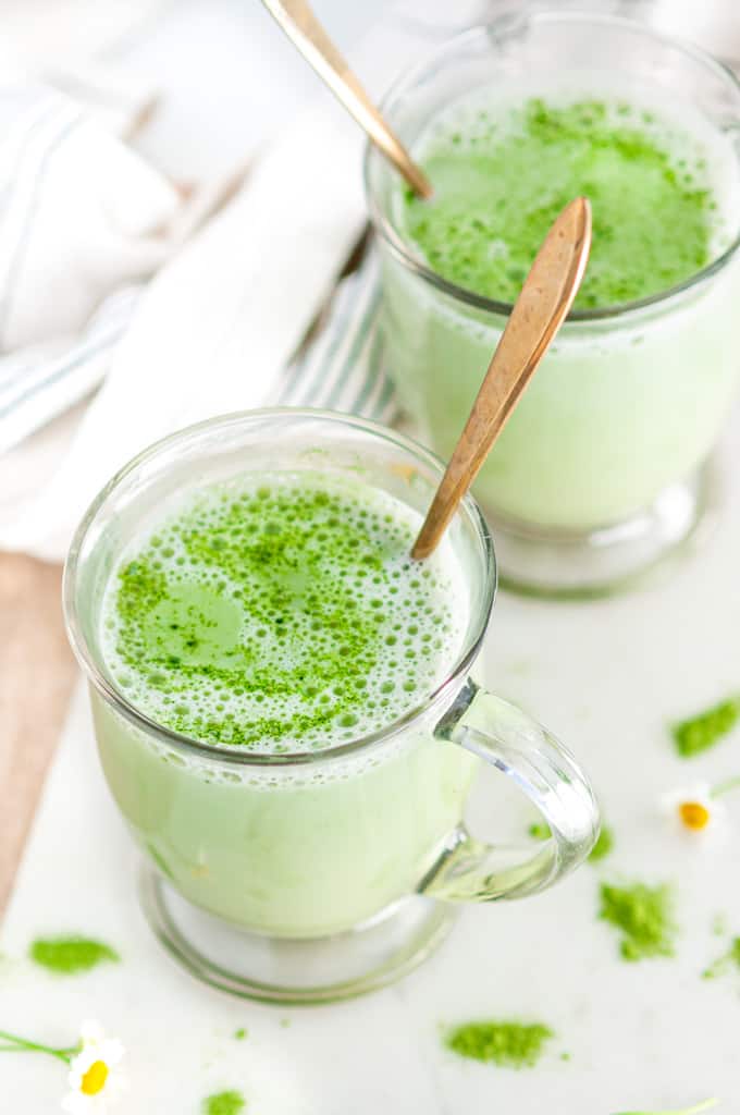 Matcha Green Tea Latte - Aberdeen's Kitchen