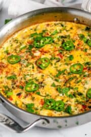 Chorizo Vegetable Frittata - Aberdeen's Kitchen