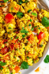 Indian Egg Scramble Breakfast - Aberdeen's Kitchen