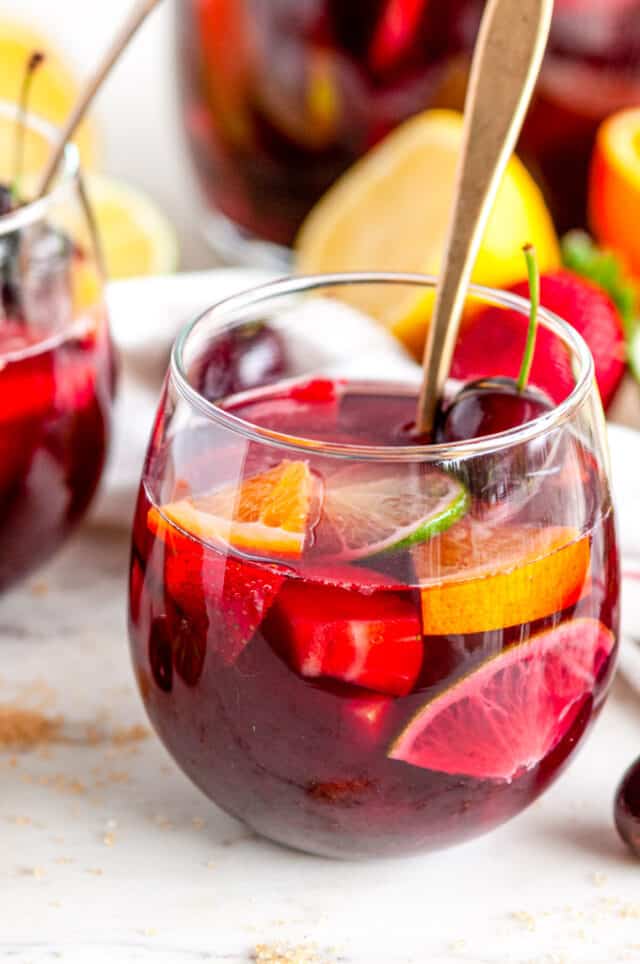 Fruity Red Wine Sangria Aberdeen S Kitchen