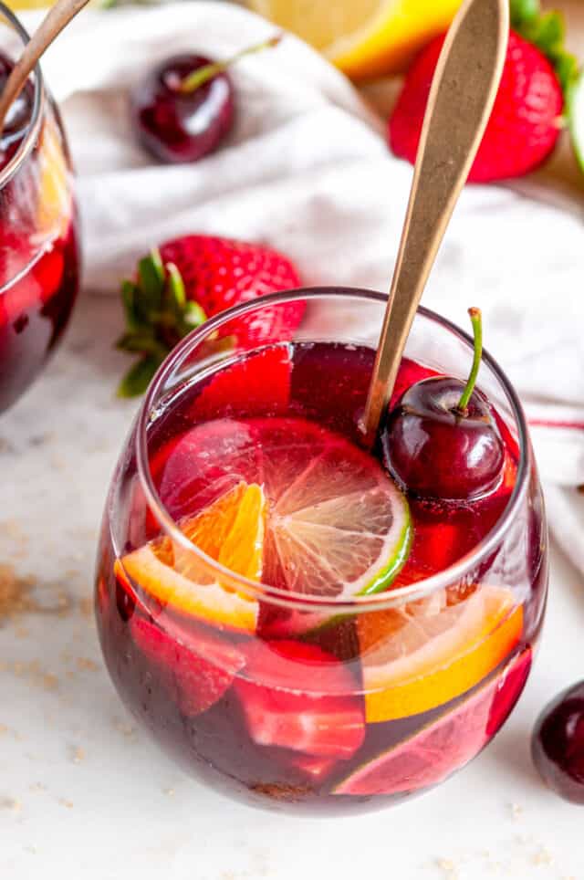 Fruity Red Wine Sangria Aberdeen S Kitchen