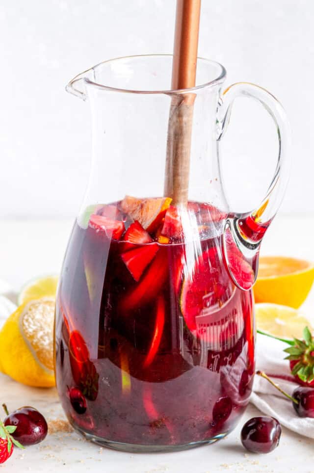 Fruity Red Wine Sangria Aberdeen S Kitchen