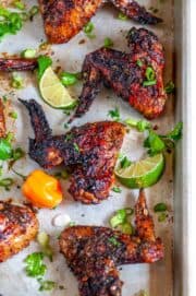 Jamaican Jerk Chicken Wings (Air Fryer + Oven Baked Methods) - Aberdeen ...