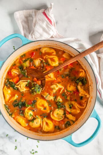 Vegetable Tortellini Soup - Aberdeen's Kitchen