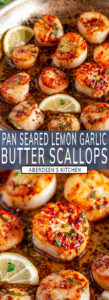 Pan-Seared-Lemon-Garlic-Butter-Scallops-Long-Pin - Aberdeen's Kitchen