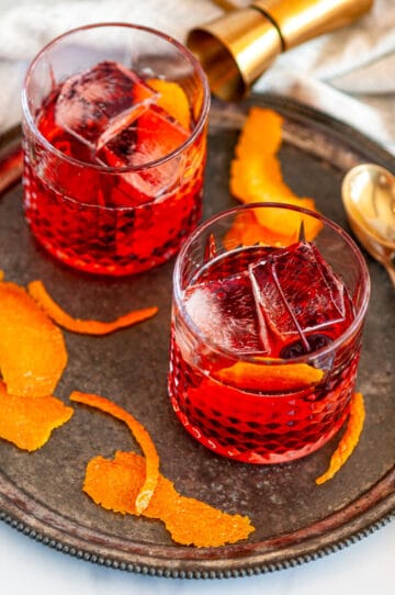 Classic Negroni Cocktail - Aberdeen's Kitchen