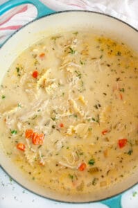 Creamy Chicken Noodle Soup - Aberdeen's Kitchen