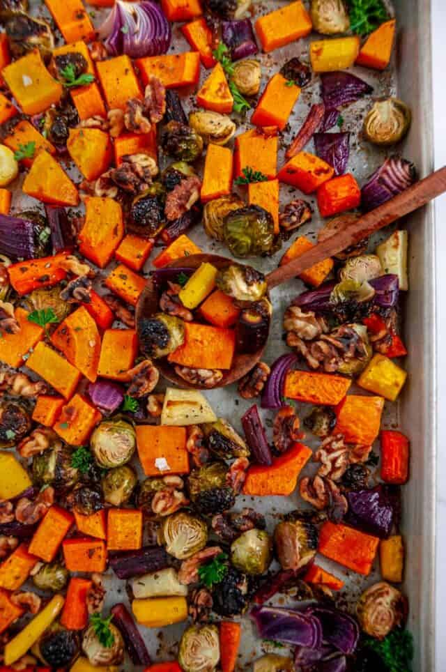 Autumn Harvest Roasted Vegetables - Aberdeen's Kitchen