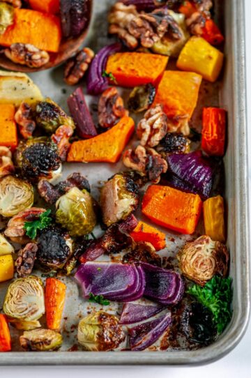 Autumn Harvest Roasted Vegetables - Aberdeen's Kitchen